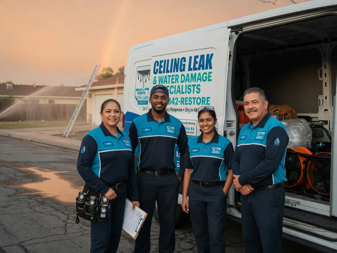 Ceiling Leak Cleanup company in Leasburg, NC