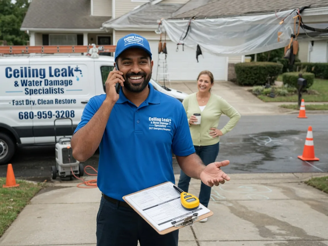 Ceiling Leak Cleanup Leasburg, NC FAQs