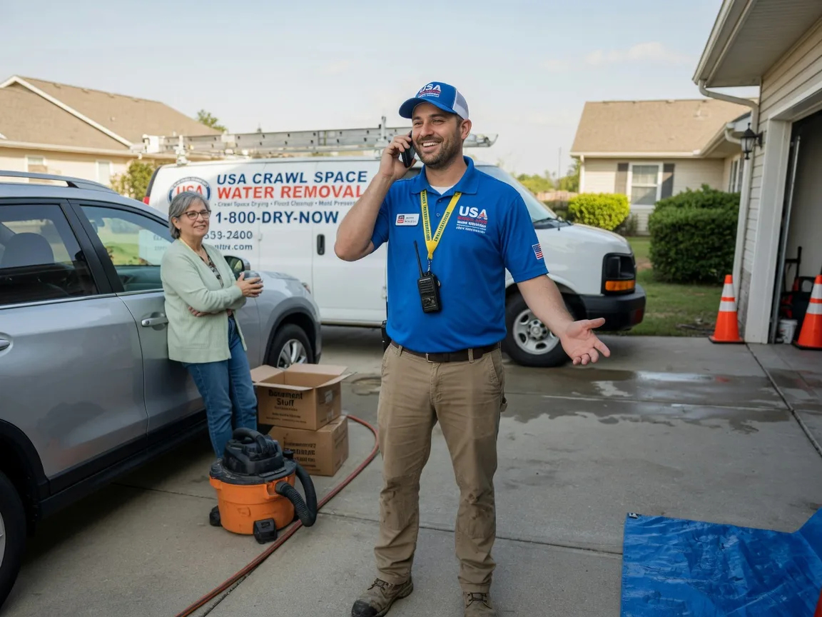 Crawl Space Water Removal Leasburg, NC FAQs